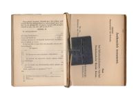 War pocket book of Bastiaan van Lelieveld Dordrecht during World War II - mobilization.