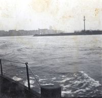 The German Kriegsmarine in Dordrecht during World War II.