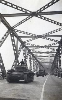 Moerdijk and the Moerdijk bridges in May 1940.