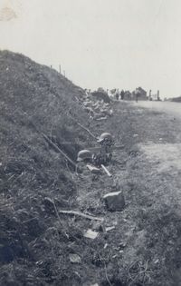 1.Duitse veldgraven tijdens de tweede wereldoorlog.