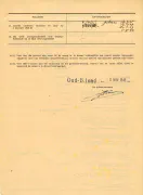 De staat van inlichtingen behorende aan de dienst bij de gezagstroepen.