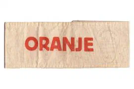 1. Oranje armband - Binnenlandse Strijdkrachten Dordrecht