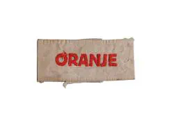 Oranje Armband Binnenlandse Strijdkrachten bevrijding Dordrecht tweede wereldoorlog.