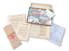 Binnenlandse Strijdkrachten en distributiezaken W.F. Ruisch Dordrecht tweede wereldoorlog.