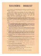 Binnenlandse Strijdkrachten en distributiezaken W.F. Ruisch Dordrecht tweede wereldoorlog.