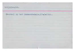 Collaboratie en de NSB in Dordrecht.