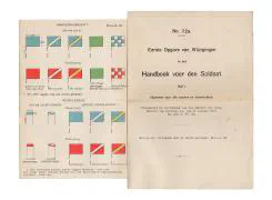 Het Korps Pontonniers en Torpedisten in Dordrecht.