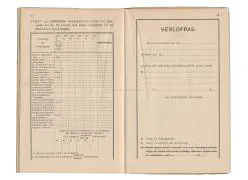 Zakboekjes en herkenningsplaatjes van het Korps Pontonniers en Torpedisten