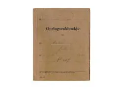 Zakboekjes en herkenningsplaatjes van het Korps Pontonniers en Torpedisten