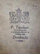 De Tegelaar kepie van fabrikant Paulus Tegelaar uit Dordrecht