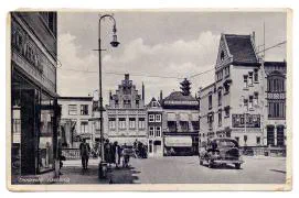 Het Korps Pontonniers en Torpedisten in Dordrecht.