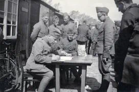 Sergeant van der Hum &ndash; Dekkingsdetachement Willemsdorp &ndash; Dordrecht tweede wereldoorlog.