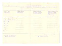 Het nalatenschap van Sergeant van der Hum.