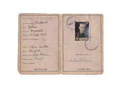 Vorlaufiger Fremdenpas Anthonie Ploegers Dordrecht