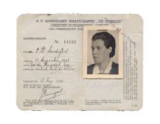 Legitimatiekaart Mevr. C.H. Sandifort