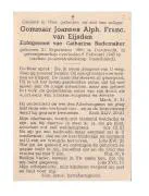 Gommair Joannes Alphonsius Franciscus van Eijsden