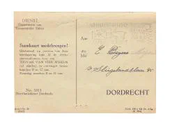 Distributiestamkaart op medische gronden.