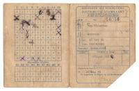 Distributiestamkaarten van de familie van Vlierden uit Dordrecht. thumbnail