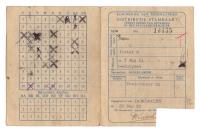 Distributiestamkaart 1e model Dhr. Pieter Dalm uit Dordrecht. thumbnail