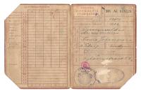 Distributiestamkaart 2e model Mevr. Teuna Johanna Groeneveld uit Dordrecht. thumbnail