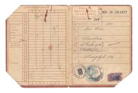 Distributiestamkaart 2e model Mevr. Christina den Boer uit Zwijndrecht. thumbnail