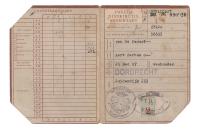 Distributiestamkaart 2e model Aart Bertus C van de Nadort - Dordrecht. thumbnail