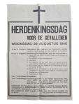 Poster - Herdenkingsdag voor de gevallenen thumbnail