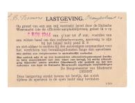 Sliedrecht: Lastgeving - november 1944 thumbnail