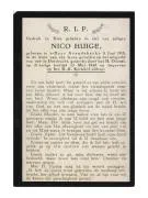 Dienstplichtig soldaat Nicolaas Huige