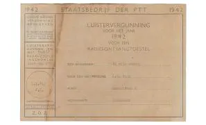 Luistervergunning radiotoestellen