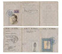 Het persoonsbewijs van de in Dordrecht geboren Cornelia Adriana Amerika.