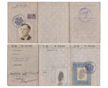Het persoonsbewijs van de in Groot-Ammers geboren Dhr. Jurrie de Lange.