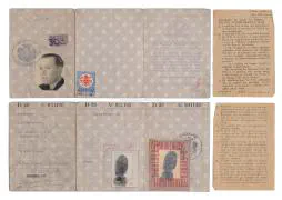 Het persoonsbewijs van Adrianus Poots.