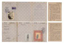 Het persoonsbewijs van Arjaantje 't Jong.