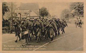 Veldpostkaart - Hij kookt niet zoals jij het doet - 18 januari 1940