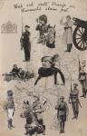 Veldpostkaart - Wat ook vall Oranje en Weermacht staan pal - 15 november 1939 thumbnail