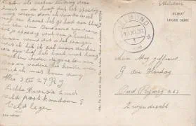 Veldpostkaart - Tot weder ziens! - 18 november 1939
