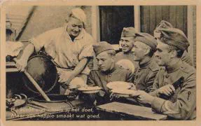 Veldpostkaart - Hij kookt niet zoals jij het doet - 20 oktober 1939