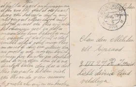 Veldpostkaart - Ik denk aan jou - 29 september 1939