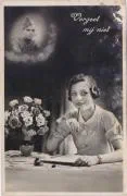 Veldpostkaart - Vergeet mij niet - 31 januari 1940