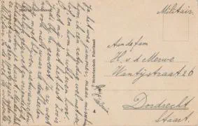 Veldpostkaart - Veldpostkaart de facteur – ongedateerd.