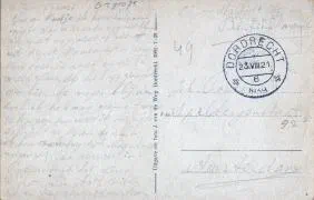 Veldpostpaart- Benthienkazerne - 23 augustus 1939