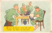 Veldpostkaart - Brave burgers voor uw wel - 20 juni 1940 thumbnail