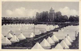 Veldpostkaart - Tentenkamp Chassékazerne, Breda – 1939