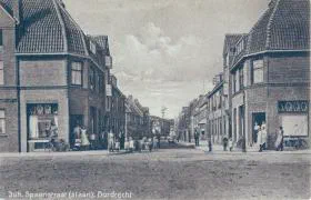 Veldpostkaart- Joh. spaanstraat Dordrecht