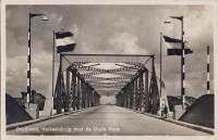 Veldpostkaart - Dordrecht Verkeersbrug over de Oude Maas - 8 juni 1939 thumbnail