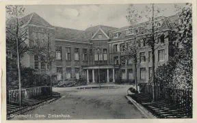 Veldpostkaart Dordrecht Gem. Ziekenhuis - 24 april 1940