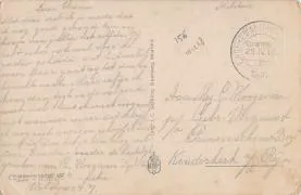 Veldpost Moerdijk Griftweg 25 april 1940