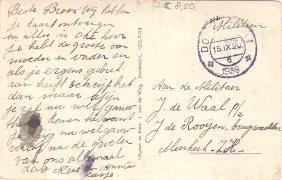 Dordrecht, muziektempel Krispijn - 15 september 1939