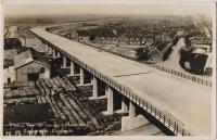 Veldpostkaart - Viaduct nieuwe verkeersbrug - 23 mei 1939 thumbnail